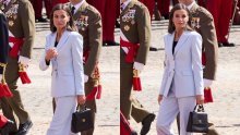 Kraljica Letizia ne izlazi iz odijela, a sada je spojila i dva vruća trenda