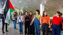 Belgijski i nizozemski studenti pridružili se prosvjedima za Gazu